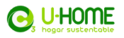 Logo U-Home, cliente de Prisma Digital